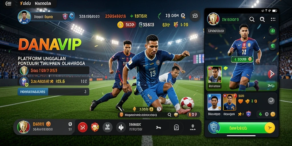 Tampilan gameplay Sportsbook dari DANAVIP yang menarik.