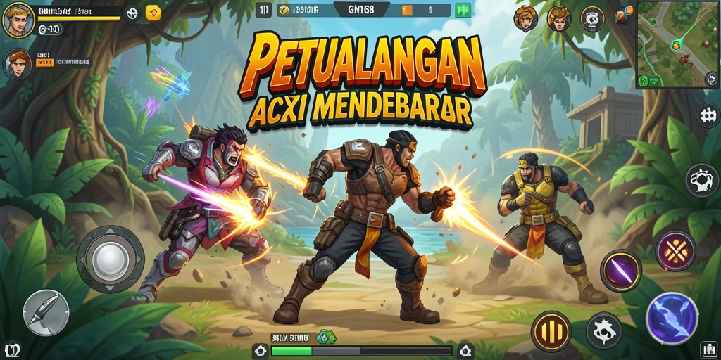 Gameplay seru GN168 dengan aksi mendebarkan dan grafik menawan.