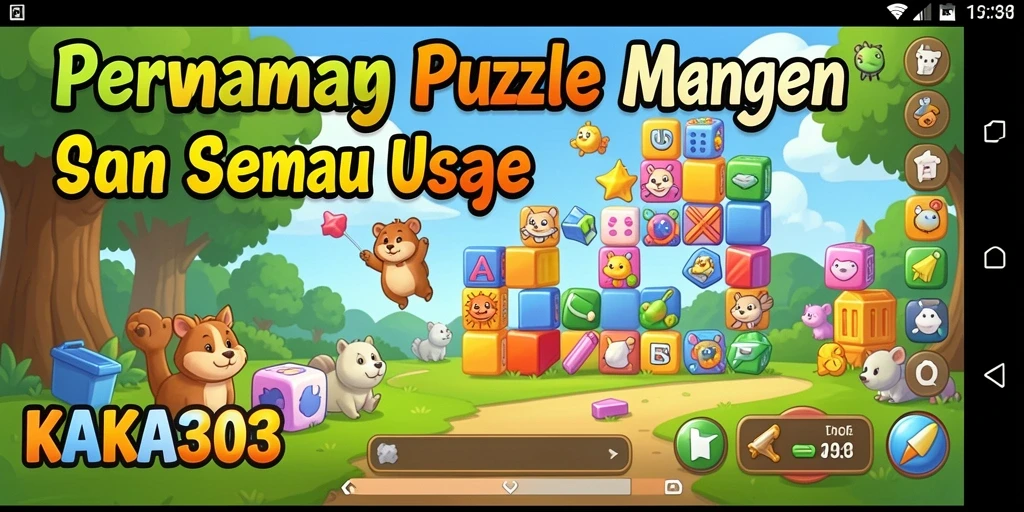 Screenshot gameplay KAKA303 yang menunjukkan tantangan puzzle menarik.