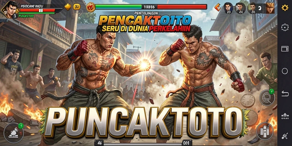 Gameplay seru di PUNCAKTOTO dengan pertarungan yang mendebarkan.