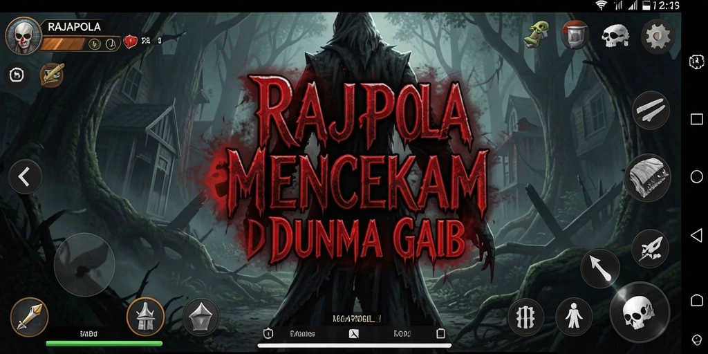 Screenshot utama menampilkan gameplay menegangkan RAJAPOLA.