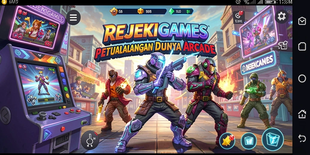 Gameplay seru dari REJEKIGAMES dalam dunia Arcade yang penuh tantangan.