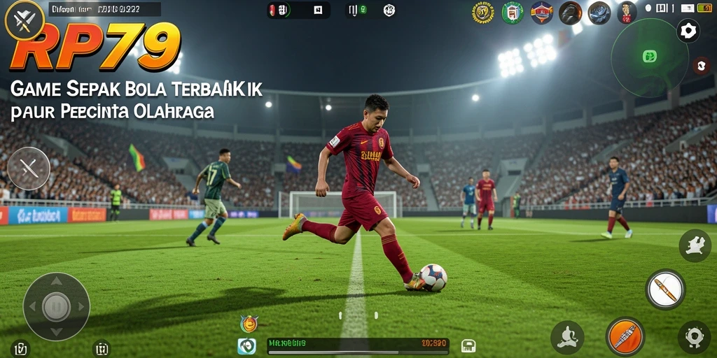 Screenshot gameplay RP79 yang menampilkan aksi seru di lapangan.