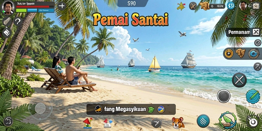 Tampilan menarik dari gameplay S80 yang mengasyikkan.
